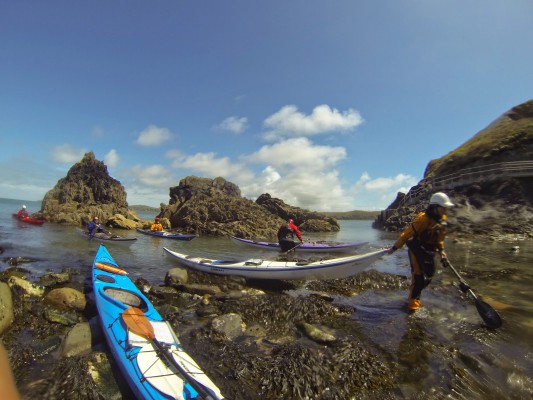 Ramsey Island landing