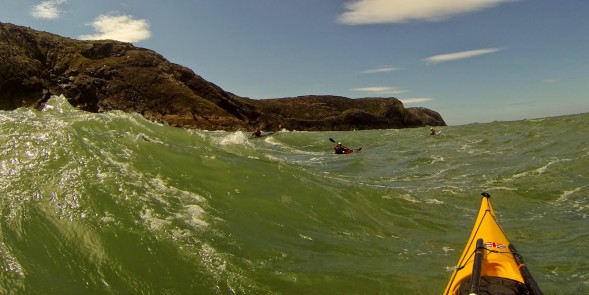 Paddling around St. David's head