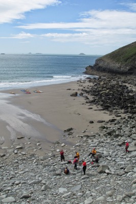 Porthmelgan Beach